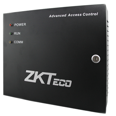 Box per controller - Compatibile con i controller ZK-INBIO - Tamper di apertura - Chiusura con chiave - Alimentazione | Spazio per la batteria - Indicatori LED di stato