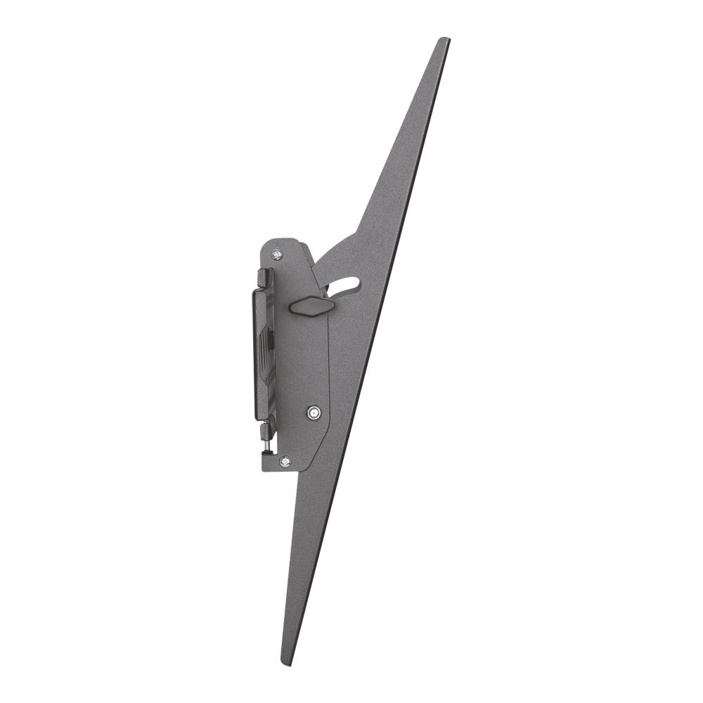Staffa per monitor LCD - Installazione su parete - Inclinazione tra -15º e +10º - Distanza dal muro 74mm - Resistenza al carico 50 Kg - Schermi 37"~70"