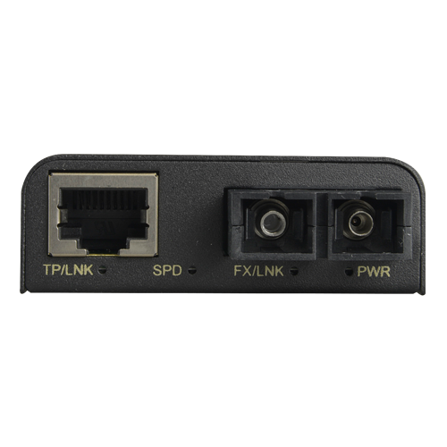 Convertitore multimediale - Ethernet RJ45 - Fibra multimodale - Connettore Duplex SC - TRx 850 nm - Gigabit - Massimo 550 m