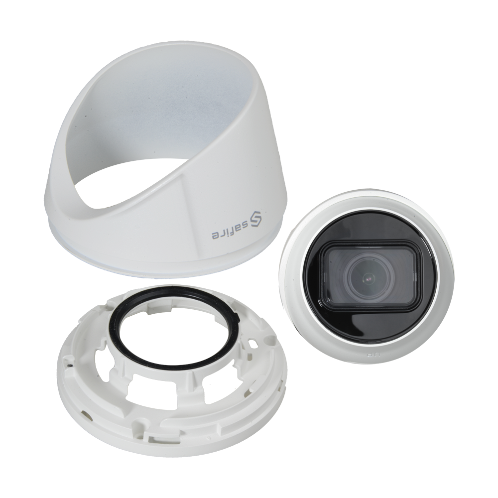 Cámara tipo torreta IP de 2 megapíxeles - CMOS de barrido progresivo de 1/2,7" - Compresión H.265+ - Óptica varifocal 2,8~12 mm - Distancia IR 30 m - Resistente al agua IP67