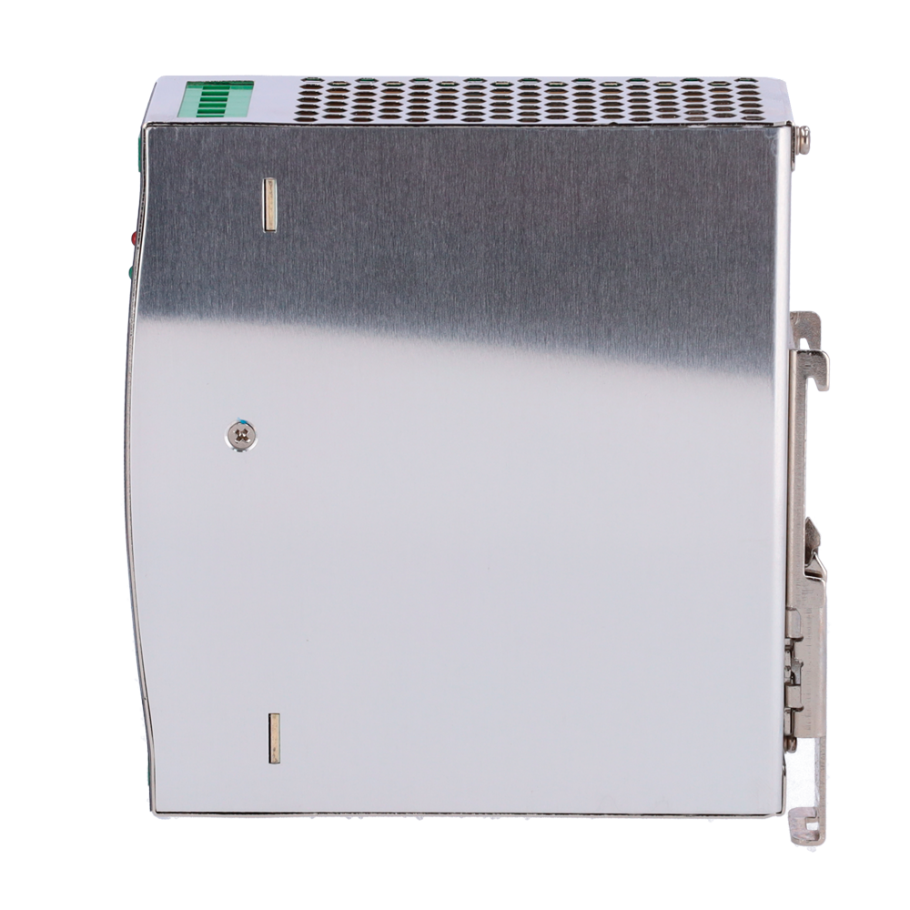 Fonte di alimentazione commutata - uscita DC 48 V 2.5 A / 120 W - 2 uscite - Voltaggio in entrata 100 V ~ 240 V - 123.5 (Al) x 41 (La) x 110.3 (Lu) mm - Montaggio su guida DIN