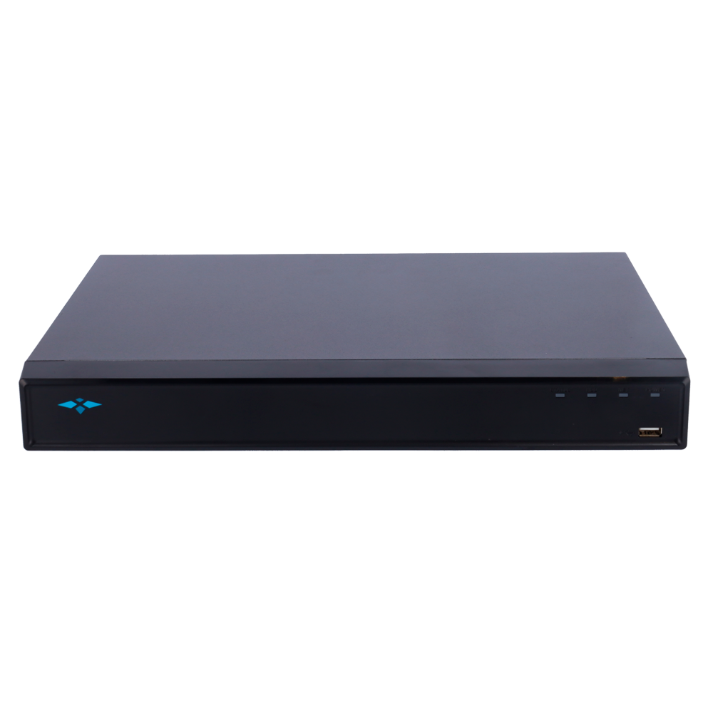 Videograbador 5n1 X-Security - 16 CH HDTVI/HDCVI/AHD/CVBS/Hasta 24CH IP (5Mpx) - 2 CH Reconocimiento facial | Protección perimetral. - Reconocimiento de 16 CH de personas y vehículos - Resolución de grabación 5M-N - Alarmas | Audio totalmente coaxial