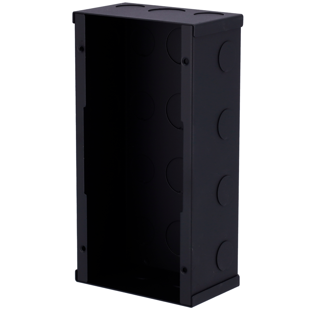 Supporto per videocitofono - Specifico per i videocitofoni Akuvox AK-E21x - Misure: 187mm (Al) x 98mm (An) x 58mm (Fo) - Fabbricato in acciaio galvanizzato - Montaggio a incasso - facile installazione - Innowatt