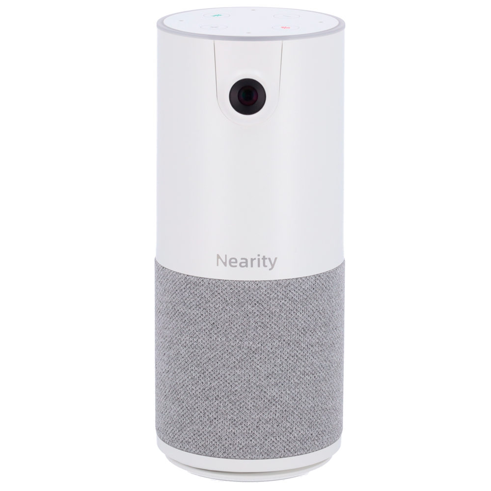 Nearity per videoconferenza - Risoluzione 1080p - Angolo di visione 96° - 4 Microfoni incorporati - Altoparlante omnidirezionale - Plug & Play - Innowatt