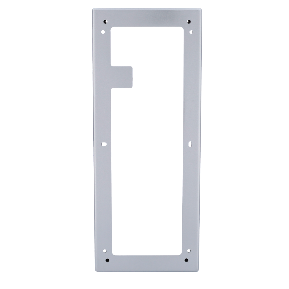Supporto di superficie - Specifico per videocitofoni - Compatibile con XS-V2000E-M(X) - Triplo modulo - 373mm (Al) x 150mm (An) x 81mm (Fo) - Realizzato in acciaio / Richiede XS-VF003