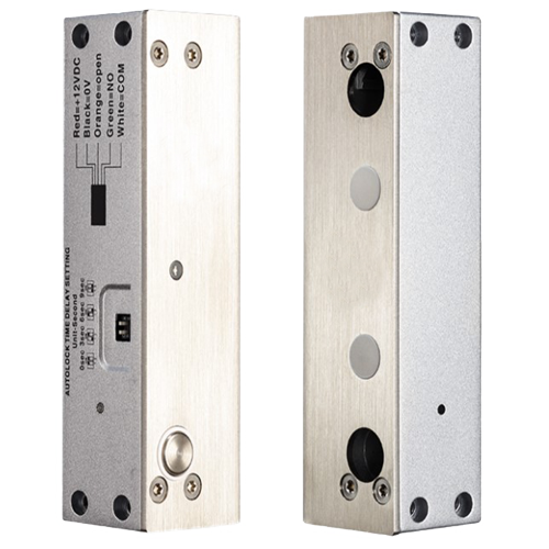 Electric safety lock - Opening mode Fail Safe (NC) - Holding force 1000 kg | Door sensor - programmable automatic closing - Selectable opening time - Made of SUS304 stainless steel