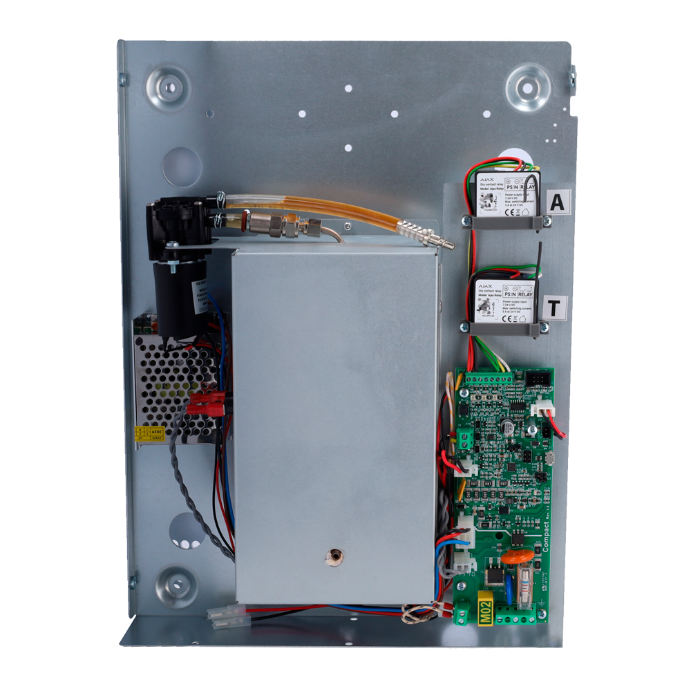 URFOG Ajax Ready - Nebbiogeno Gamma Modular - 2 relè Ajax integrati (inserimento e sparo) - Anche 800 m3 senza visibilità - Consumo energetico molto basso - Non lascia tracce dopo lo sparo