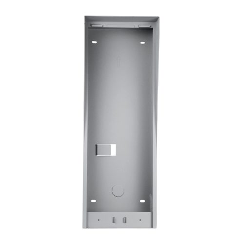 Supporto di superficie - Specifico per videocitofoni - Compatibile con SF-VI124E-IP - Fori di connessione - 424mm (Al) x 149mm (An) x 98mm (Fo) - Realizzato in acciaio inox