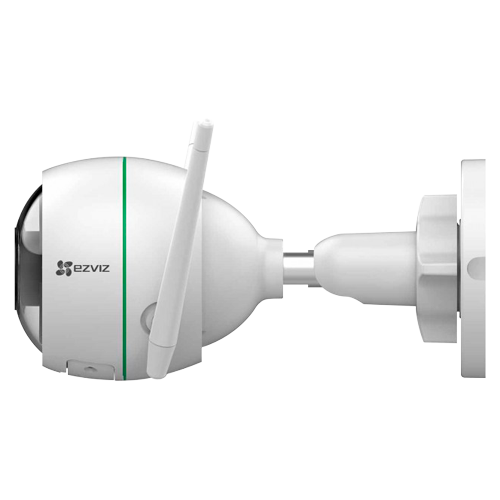 Telecamera Wifi Megapixel Ezviz 2Megapixel - Compressione H.264 - Lente 4 mm / IR 30 m - Microfono - Wifi a lungo raggio - Adatta per esterni IP66
