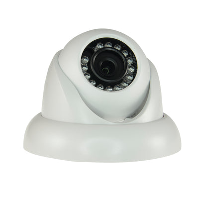 Cámara IP 720P - CMOS 1/4” 1.0 Megapixel - Compresión H.264 / MJPEG - Lente 3.6 mm - 15 LEDs Distancia 20 m