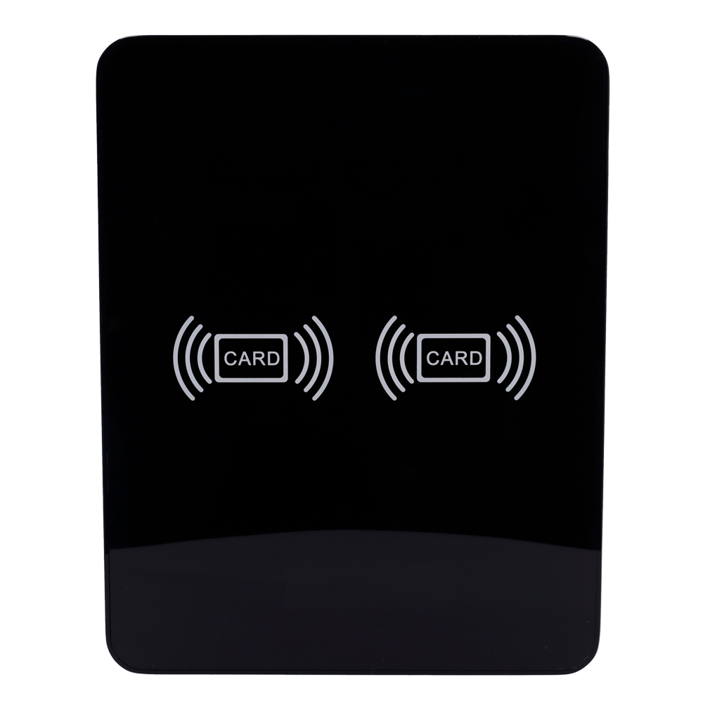 Turnstile top cover - Integration of card readers - Fits ZK-MTS1000-PRO turnstile - Made of acrylic - Light and elegant design - easy installation