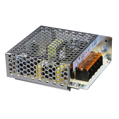 Fonte di alimentazione commutata - Ingresso AC 200~240 V - Uscita DC 12 V / 5 A (60W) - Uscita regolabile 10.5 ~ 13.5 V - Protetto contro i picchi di corrente - e picchi di corrente