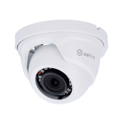 Cámera dome Gama 1080p ECO - 4 in 1 (HDTVI / HDCVI / AHD / CVBS) - 1/2.7" Brigates© BG0806 - Ottica 2.8 mm - LEDs SMD IR Portata 20 m - Menù OSD remoto da DVR