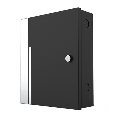 Access controller - Card or password access - TCP/IP communication - 4 Wiegand 26 inputs - Relay output for four doors - Safire Control Center software