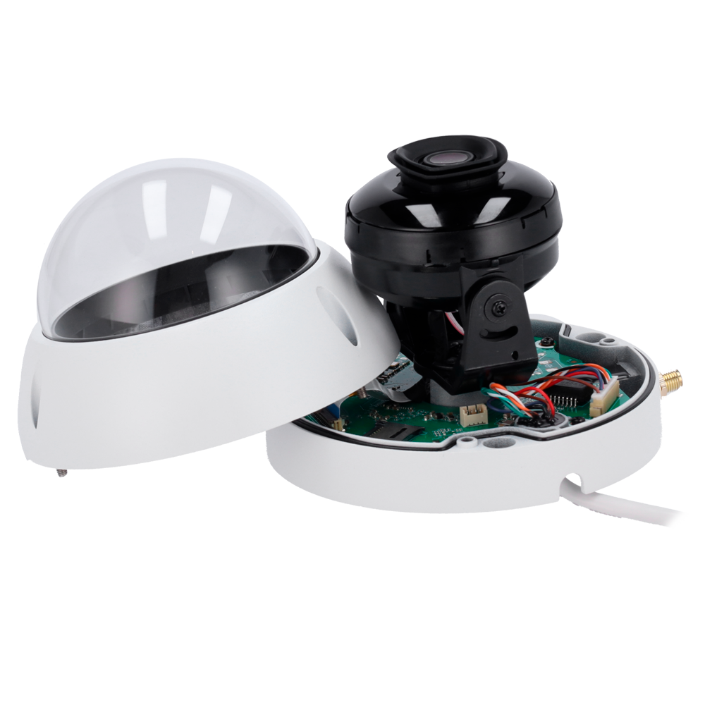 4 Megapixel X-Security IP camera - 1/3” CMOS 4 Megapixel - Wifi IEEE 802.11b/g/n - 2.8 mm lens - IR LED Distance 30 m - WEB, DSS/PSS, Smartphone and NVR