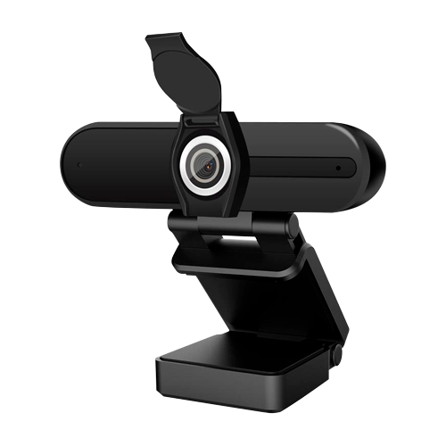 Telecamera web (Webcam) - Risoluzione 4Mpx - Angolo di visione 85º - Microfono integrato - USB 2.0 - Plug & Play