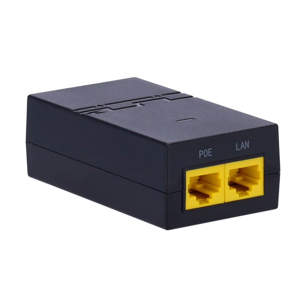 Ruijie - Iniettore PoE IEEE802.3af - Porte RJ45 10/100/1000 Mbps - Potenza 15.4 W - Distanza massima 100 m - Design compatto