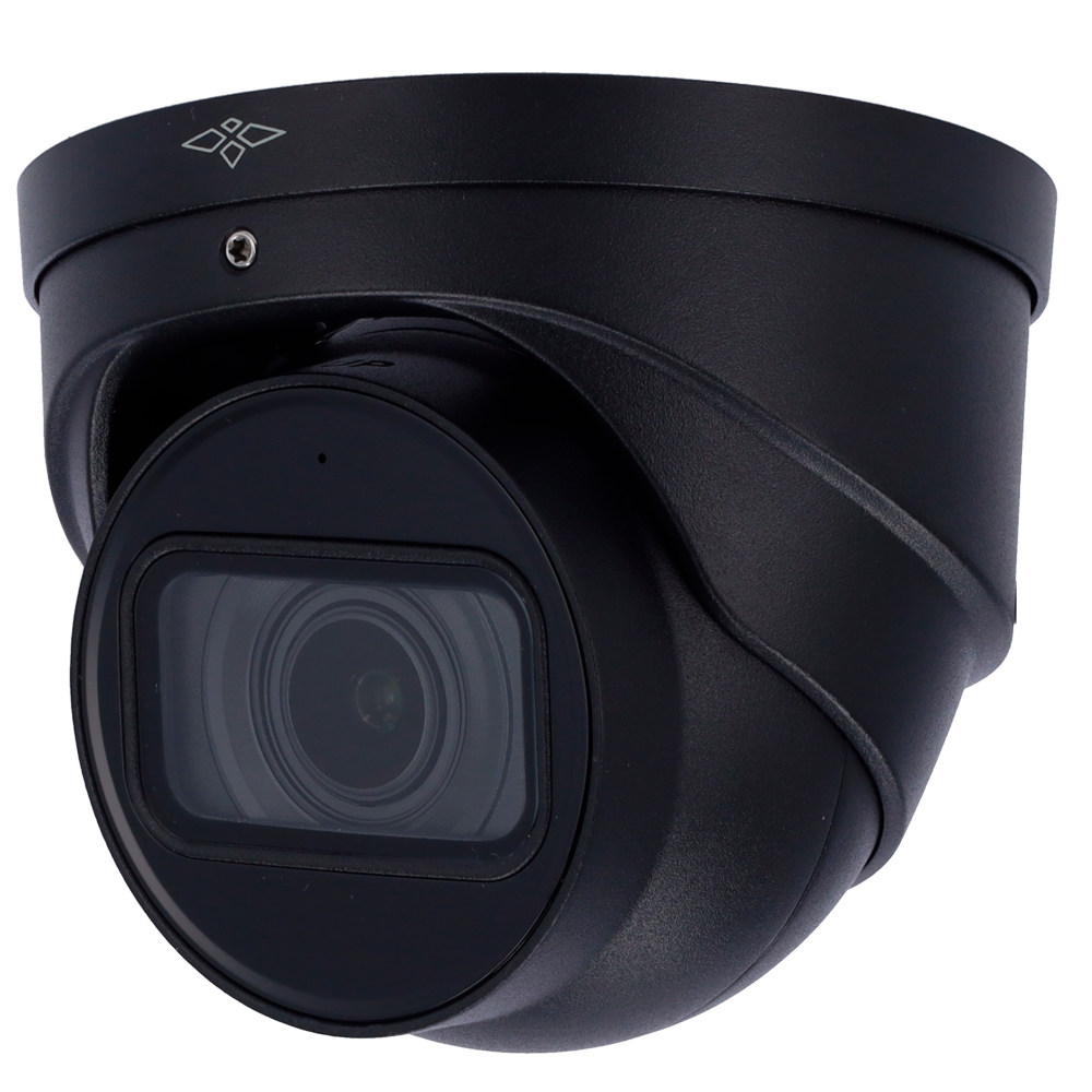 Cámara Turret IP X-Security Gama PRO BLACK - 4 Megapixel (2688x1520) - Lente Varifocal 2.7 ~ 13.5 mm - Autofocus Motorizado | WizSense - IVS (Perimeter Protection) | SMD Plus - Impermeable IP67 | Micrófono integrado