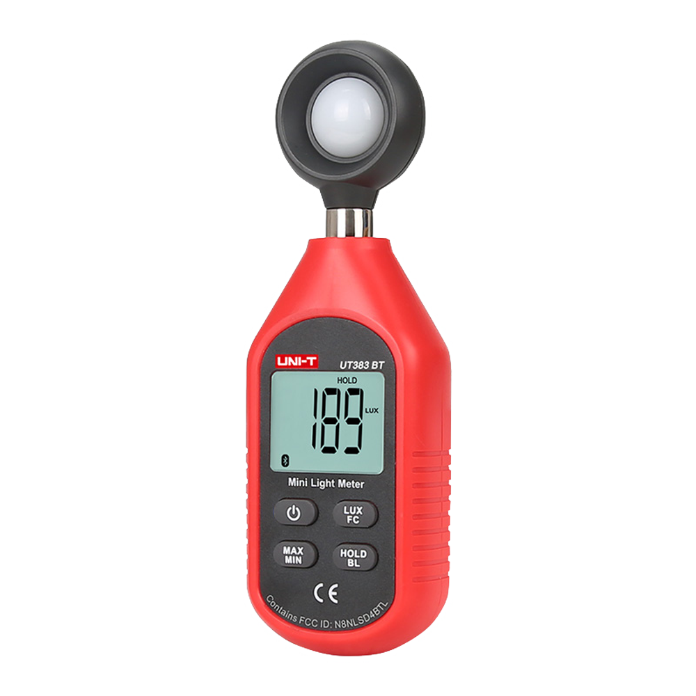 Portable luxmeter - Backlit display - High sampling frequency - Characteristic values: MAX/MIN - Automatic switch-off