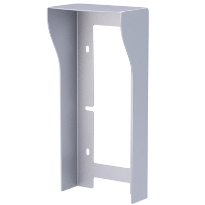 Copertura per videocitofono - Specifico per videocitofoni Akuvox AK-R20B-xB - Misure: 193mm (Al) x 87mm (An) x 50mm (Fo) - Fabbricata in acciaio galvanizzato - Tettuccio antipioggia - Montaggio in superficie - Innowatt