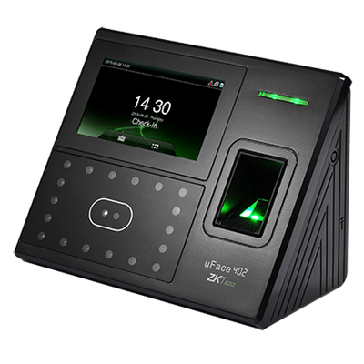 Control de Presencia y Acceso - Huellas dactilares, tarjeta EM RFID, facial y teclado - 4000 grabaciones / 100.000 registros - TCP/IP, USB y Relay - Gestión del modo de control de asistencia - Software ZKBioTime 8 2 dispositivos incluidos