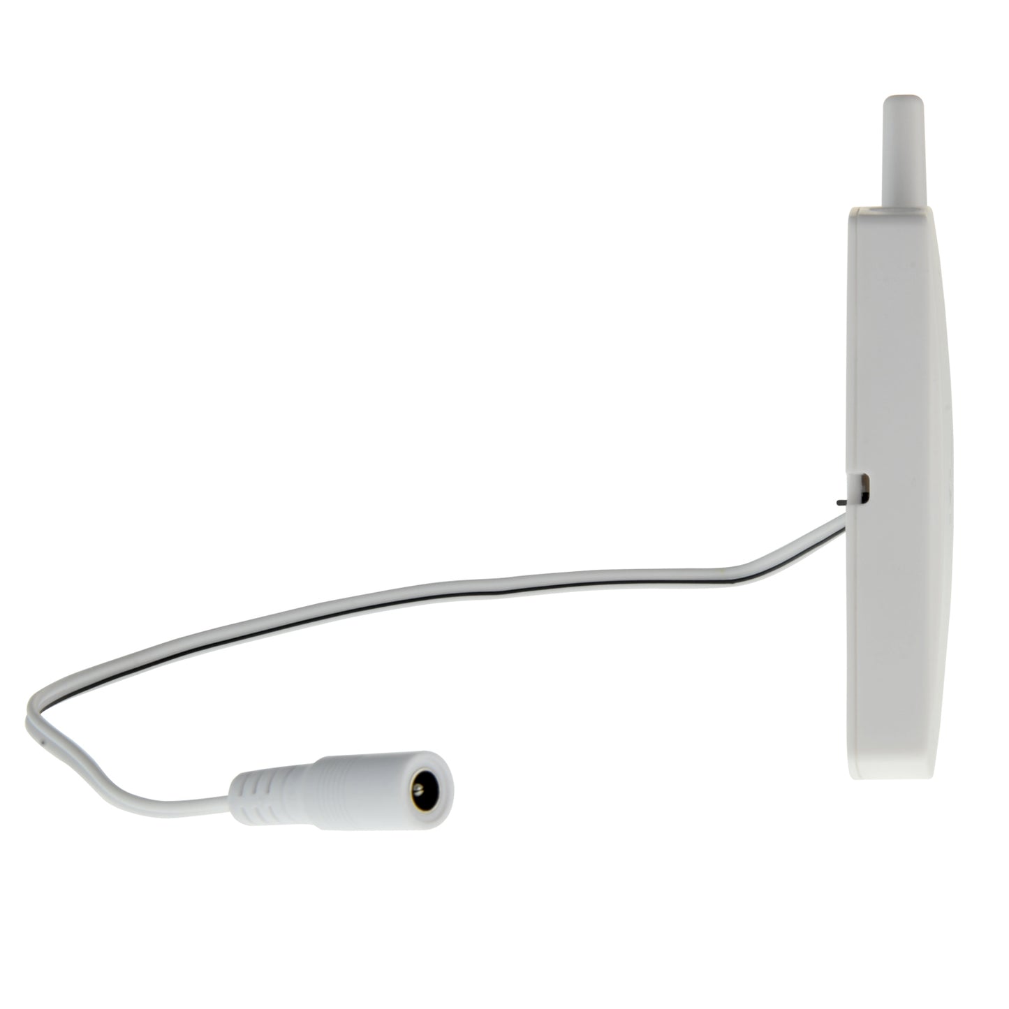Rilevatore rottura cristalli - Wireless - Antenna esterna - Indicatore LED batteria scarica - Distanza di rilevamento 7 m - Include trasformatore 12 V -