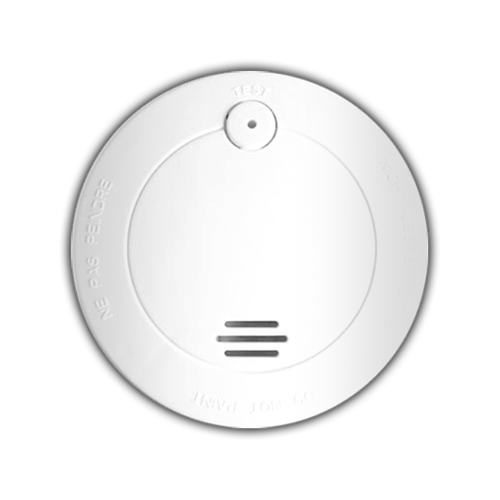 Rilevatore di fumo - Wireless - Antenna interna - Sirena incorporata - Campo di rilevamento 20 m² - Alimentazione 1 batteria 9 V