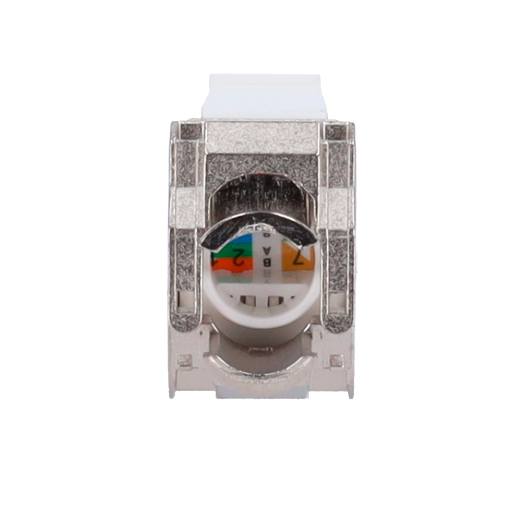 Connettore per cavi FTP - Connettore uscita RJ45 - Compatibile con FTP categoria 6A - Facile installazione senza necessità di strumenti