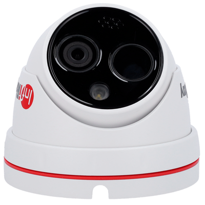 Telecamera termica IP InfiRay FD2 serie - Sensore termico VOx FPA 256x192 12μm | Ottica 3.2mm - Sensore visibile 1/2.8" CMOS | 5Mpx | Ottica 4mm - Sensibilità termica ≤40mK - Intervallo di misurazione della temperatura -20ºC~550º/±2ºC o ±2% - Rilevamento