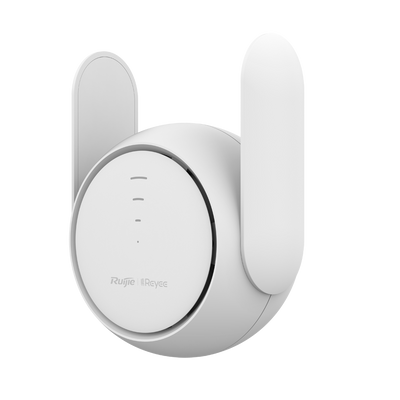 Reyee Wi-Fi Extender Mesh - 1 Puerto RJ45 10/100Mbps - Wi-Fi 5 dual-stream y dual-band 2.4 y 5GHz AC1200 - Gestión Remota vía Cloud - Control Parental, Red de Invitados, Roaming - Oficina Pequeña / Oficina en Casa