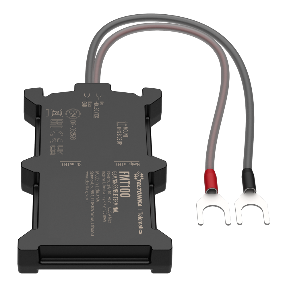 Tracker Plug & Play per veicoli - Collegamento della batteria del veicolo - Installazione nascosta sotto il cofano motore - 2G e BLE per TK-EYE - Micro-SIM - IP65