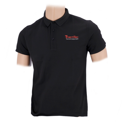 ThermTec - Polo taglia 2XL - Colore nero