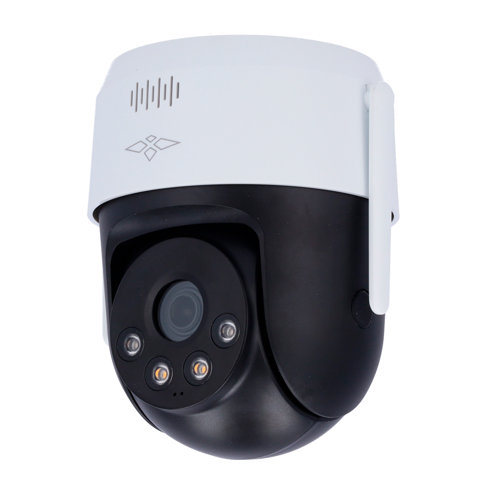 Cámara PT IP X-Security - 5 Megapíxel  (2560 × 1920) - 1/2.8" CMOS | Lente Fija 4mm - Detección de humanos con disuasión activa - Luz Dual: IR y Luz Blanca 30m - WiFi (IEEE802.11b/g)