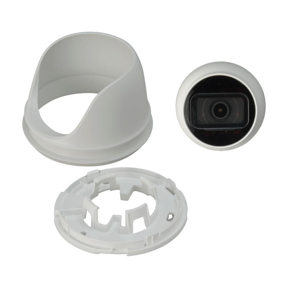 Telecamera Turret IP 4 Megapixel Gamma Ultra - 1/2.7” Progressive Scan CMOS - Compressione H.265+ / PoE - Ottica 2.8 mm - WDR | 3D DNR | IP67 | Microfono integrato - WEB, DSS/PSS, Smartphone e NVR
