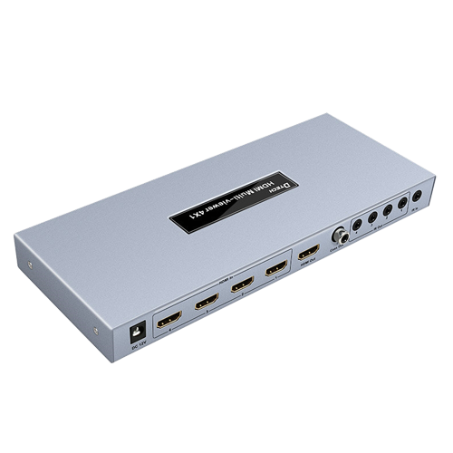 HDMI Switch - Fino a 4 entrate 1080p - 1 uscita HDMI 1080p - Tastiera - Controllo con telecomando a distanza - Extender controllo remoto inclusi - Diverse funzioni di visualizzazione