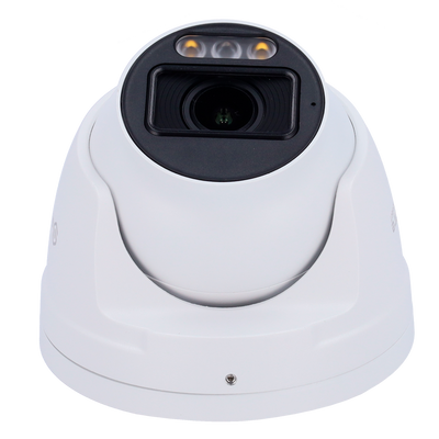Safire Smart - Cámara IP Turret E1 Night Color gama IA - Resolución 4 Megapíxeles (2566x1440) - Lente motorizada 2.8~12mm | IR&Led hasta 40m - IA: Clasificación de personas y vehículos - Resistente al agua IP67 | PoE (IEEE802.3af)