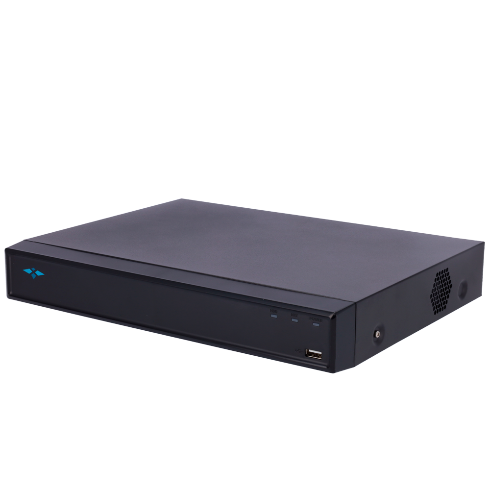 Videograbador 5n1 X-Security - 4 canales analógicos (8Mpx) + 4 IP (8Mpx) - Audio | Alarmas - Resolución de vídeo 4K (7FPS) - 1 CH Reconocimiento facial - 1 CH Reconocimiento de personas y vehículos