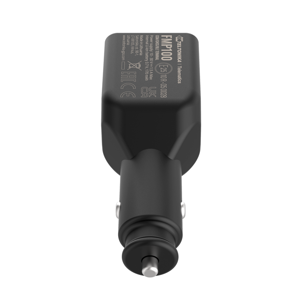 Tracker Plug & Play per veicoli - Collegamento alla presa accendisigari - Installazione rapida e accessibile - 2G e BLE per TK-EYE - Nano-SIM - Pulsante per la generazione di eventi