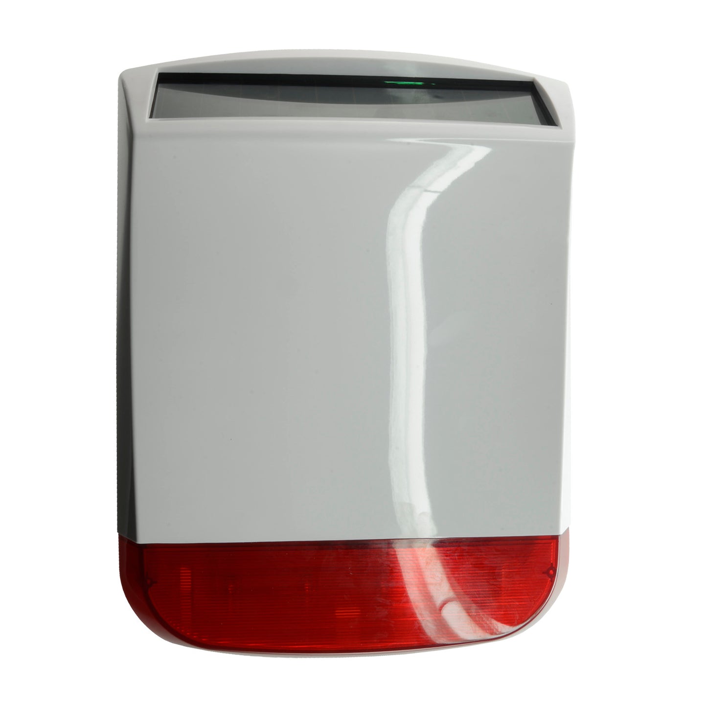 Sirena solare per esterni - Wireless - Antenna interna - Potenza 110 dB - Adatta per uso in esterni - Alimentazione pannello solare