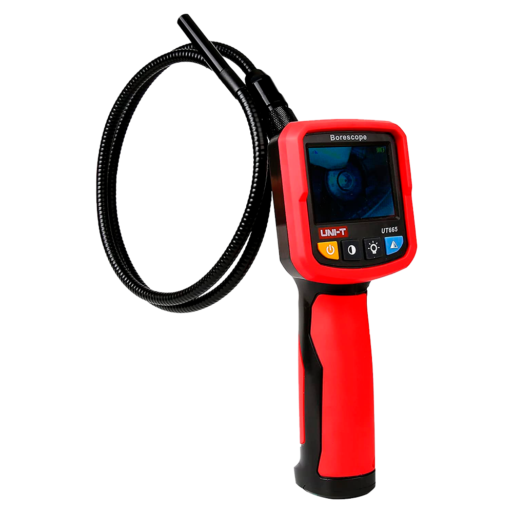 Boroscopio portatile - Sensore 640×480 - Lunghezza della sonda 1m - Display TFT 2.4" LCD