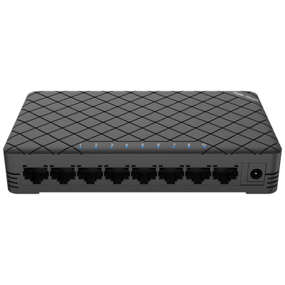 Switch de Escritorio Reyee - Carcasa de Plástico - 8 Puertos RJ45 - Velocidad 10/100/1000 Mbps - Plug and Play - Tecnología de Ahorro de Energía