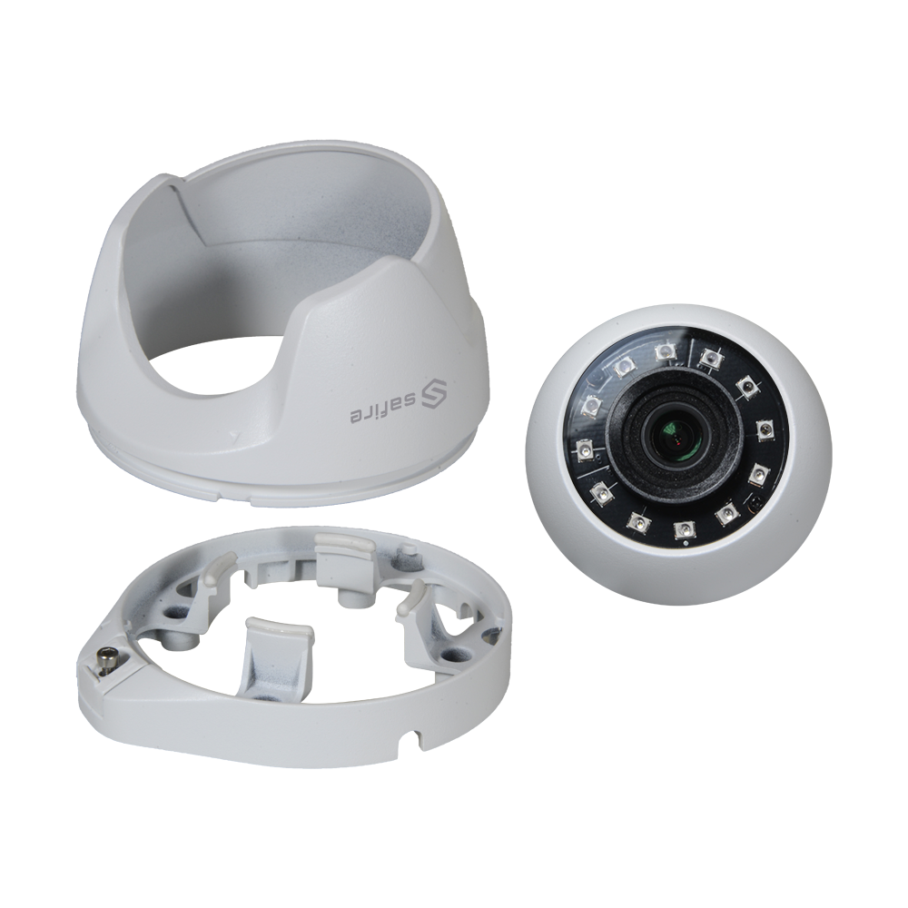 Telecamera Turret Safire Gamma ECO - Uscita 4 in 1 - 2 Mpx high performance CMOS - Lente 3.6 mm - IR distanza 25 m - Impermeabile IP67