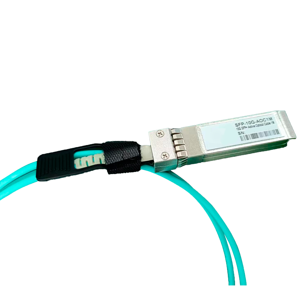 Cavo di collegamento diretto SFP+ - Velocità 10Gbps - Moduli SFP+ su entrambe le estremità - Ideale per lo Stacking tra Switch - 1 Metro di lunghezza - Cavo Ottico
