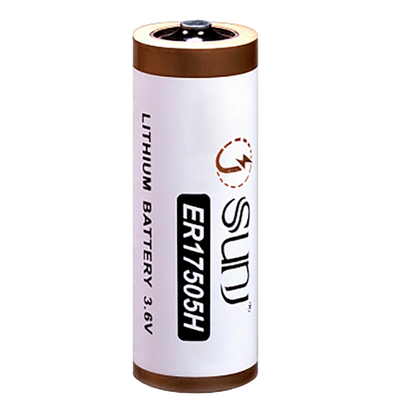 Batteria ER17505H - Voltaggio 3.6 V - Litio - Capacità nominale 3600 mAh - Compatibile con i prodotti a catalogo