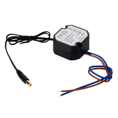 Adattatore di Alimentazione - 12 V / 1A /12 W - Impermeabile IP67 - 50 (Al) x 48 (La) x 25 (Lu) mm - Stabilizzato