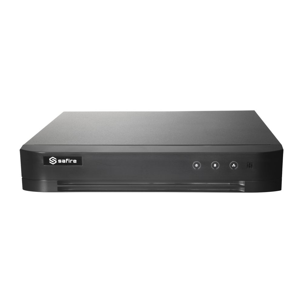 Videoregistratore 5n1 Safire - Audio su cavo coassiale - 4CH HDTVI/HDCVI/HDCVI/AHD/CVBS/CVBS/ 4+1 IP - 1080P Lite (25FPS) - Uscita HDMI e VGA - 1 HDD