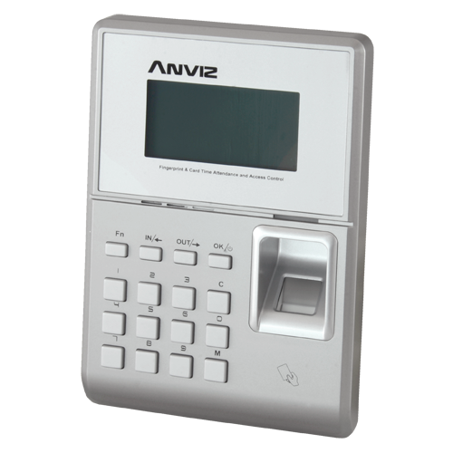 Time and Attendance Control - fingerprint, RFID card and keypad - 2000 records / 50000 logs - TCP/IP, USB, USB Flash, Wiegand, Relay - 8 Time and Attendance Control Modes - Integrated Controller