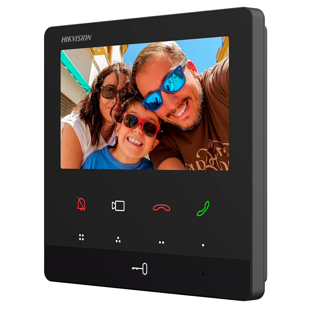 Monitor per videocitofono - Touch screen TFT da 4.3" - Audio bidirezionale - TCP/IP, WiFi, SIP - Montaggio a parete