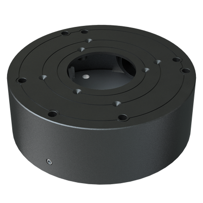 Scatola di giunzione Safire Smart - Per telecamere dome - Per interni - Installazione a tetto o parete - Diametro della base 109.5 mm - Passacavo