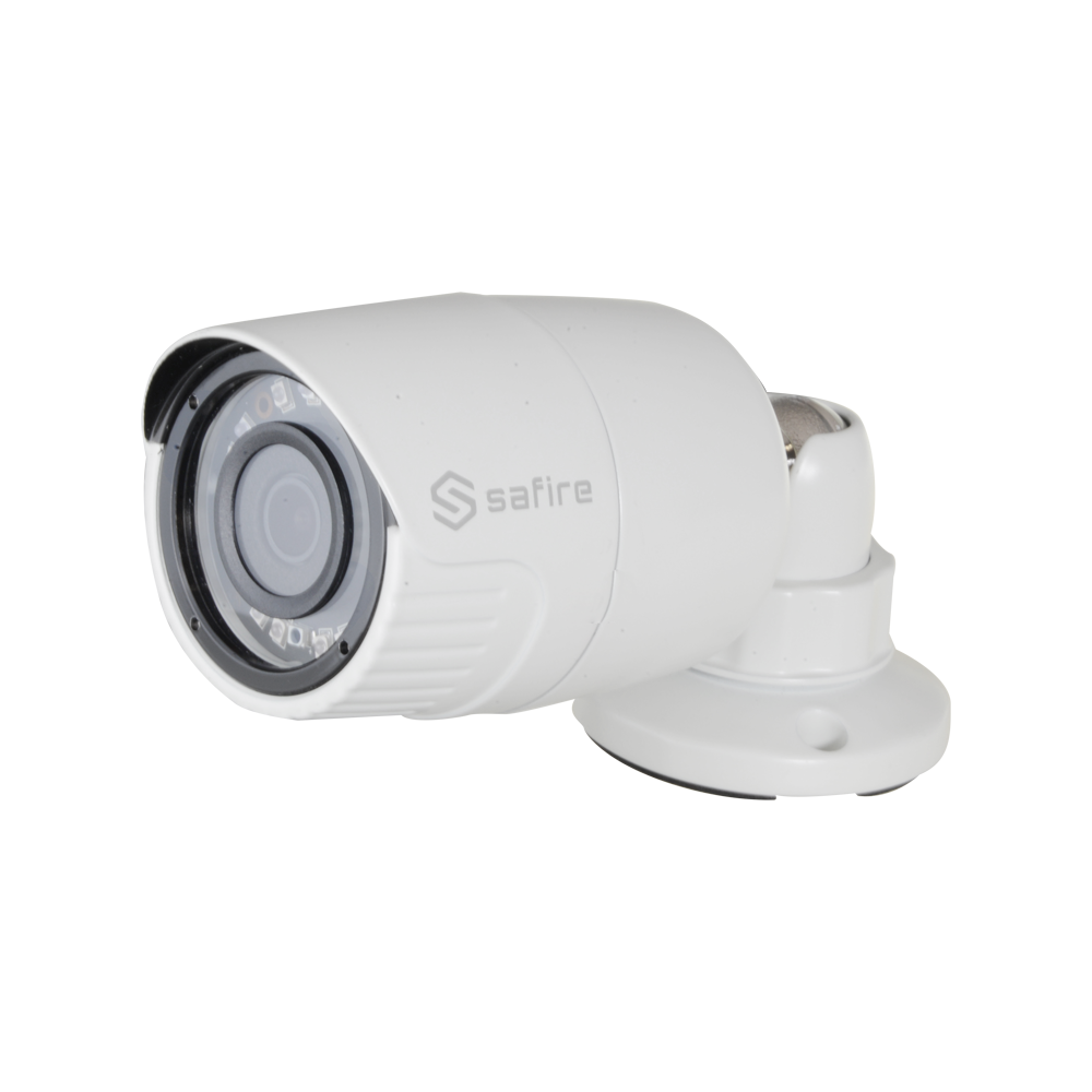Cámara Bullet Safire Gamma ECO - Salida 4 en 1 - 1/3" SOI 2.0 Mp - Lente 2.8 mm - Distancia IR 20 m - Estanca IP66